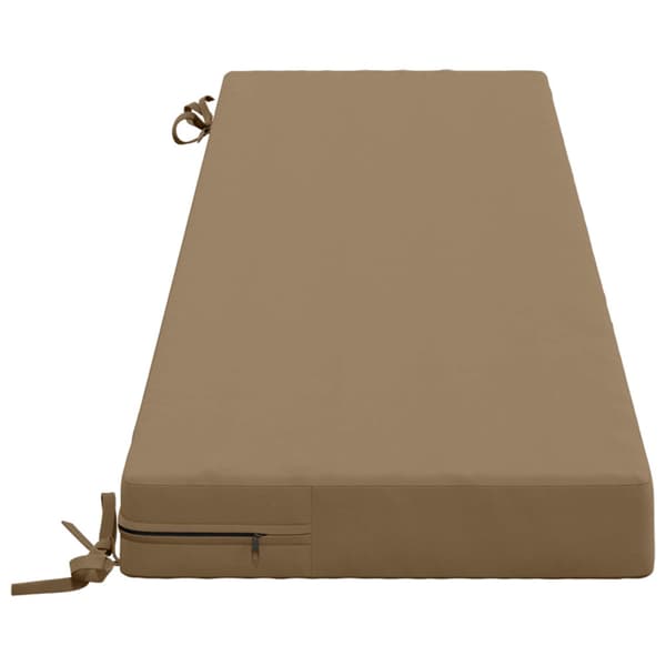 2-delade Bänk Kuddar SOEST 2 st 100% Polyester Taupe