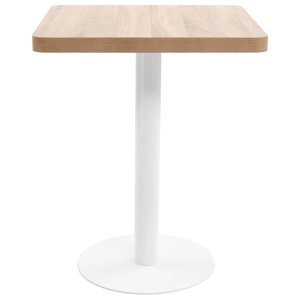 Bistrobord ljusbrun 60X60 cm MDF