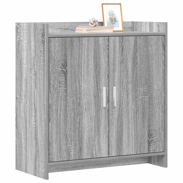Sideboard Grå Sonoma 72 x 36 x 80 cm Konstruerat trä