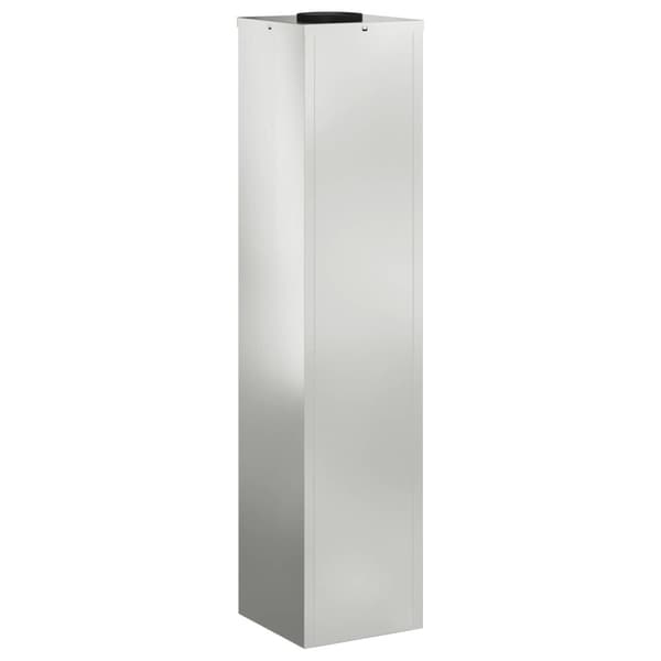 Solcell LED-vägbelysning 2 pcs Silver Galvaniserad