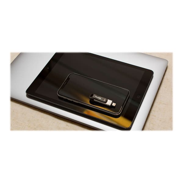 SanDisk iXpand Go - USB flash-enhet - 128 GB
