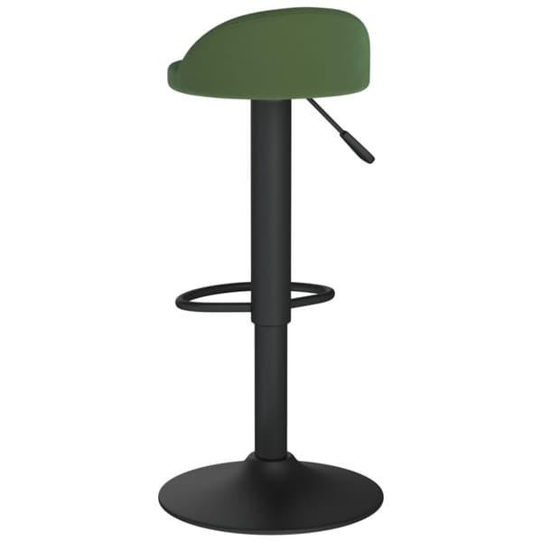 Barstol mörkgrön sammet