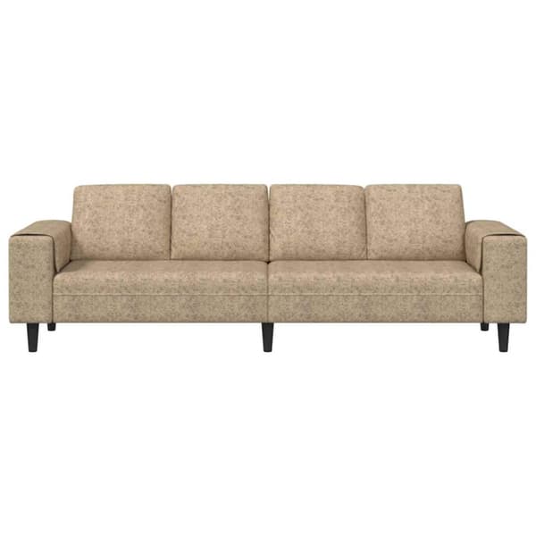 Vardagsrumsoffa Ljusgrå 250 x 77 x 76 cm