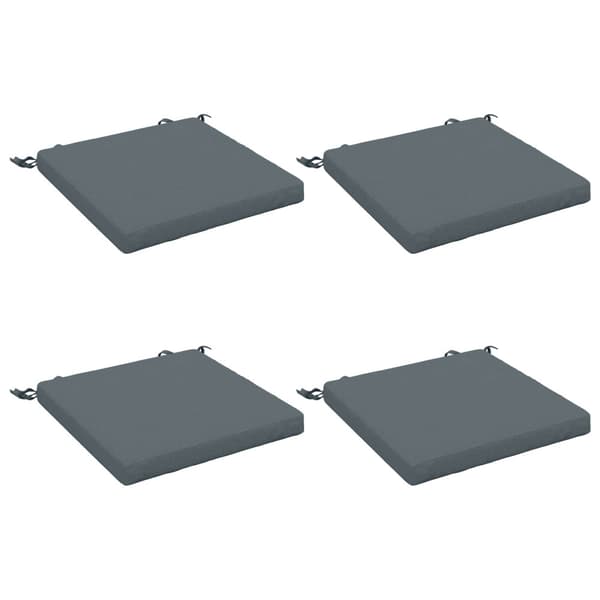 4-delade Sittdynor SOEST 4 st 100% Polyester Blå 40 x 40 x 5 cm