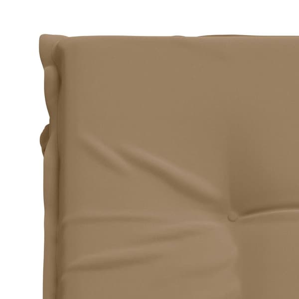 Solstol Kudde GEMERT 100% Polyester Taupe 190 x 70 x 9 cm