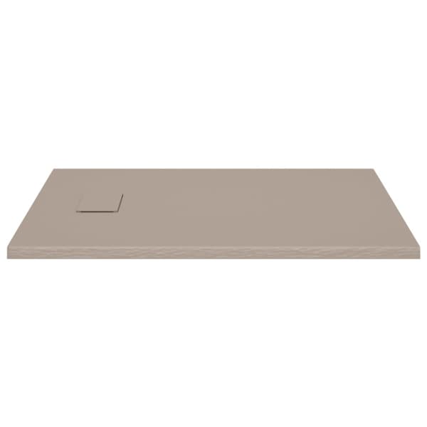Duschkar SMC brun 100x80 cm