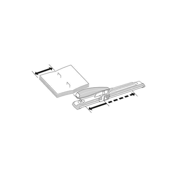 Häftapparat LEITZ 5560 lång arm svart