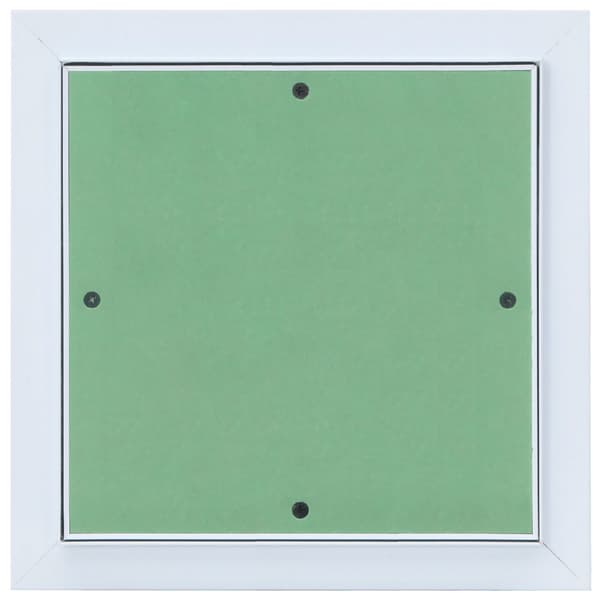 Åtkomstpanel Grön och Silver 30 x 30 cm Aluminium och gips