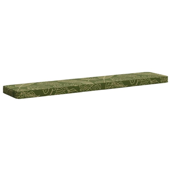 2-delade Bänk Kuddar VUGHT 2 st 100% Polyester Bladdesign
