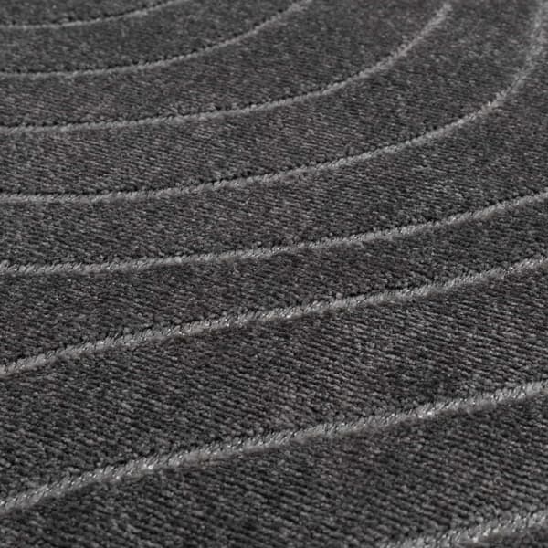 Områdesmattor PALMERAS Antracit 280 x 200 cm Polyester