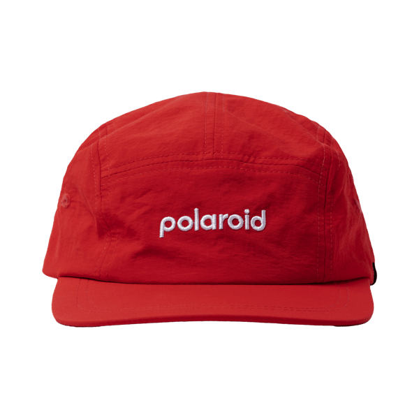 Polaroid Cap 5 Panel Red