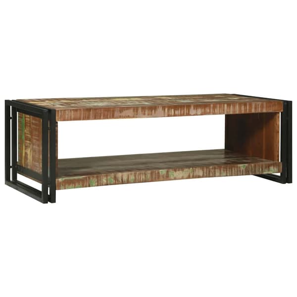 Kaffeebord 120 x 50 x 38 cm Solid återvunnen trä