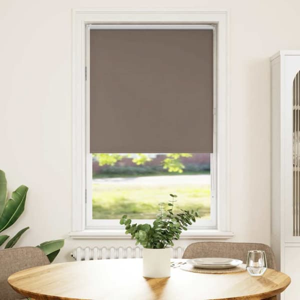 Mörkläggningsgardin kaffe 80x150 cm tyg bredd 75,7 cm polyester