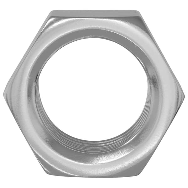 Sexkantig mutter 2 pcs Silver M6 Metall