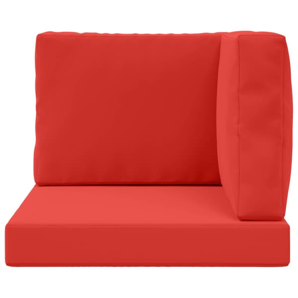 Utomhus Soffa Kudde 3 pcs Röd Polyester