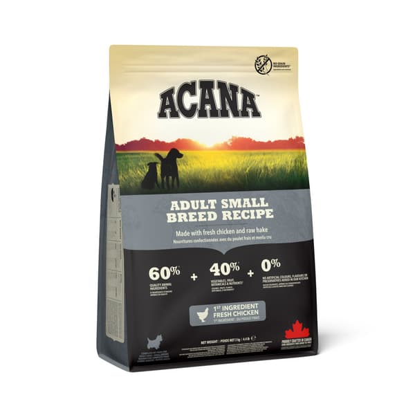 Adult Small Breed Recipe Torrfoder för hund 2kg