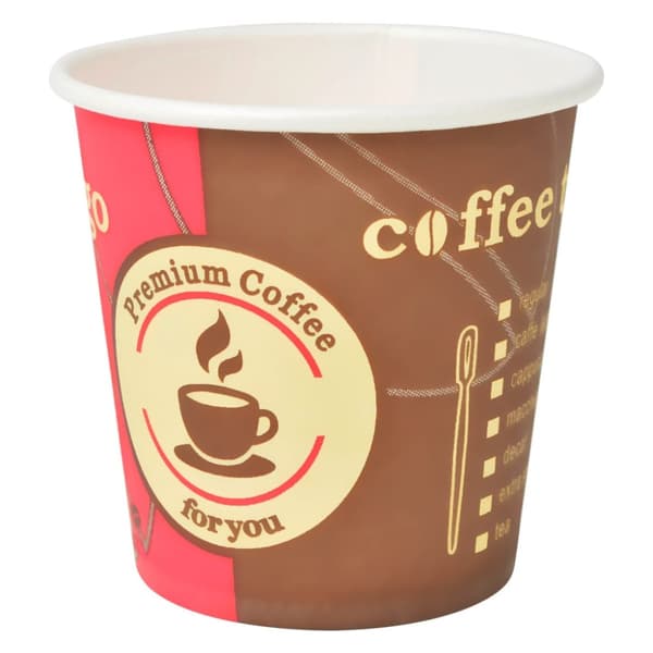 Engångsmuggar 1000 st kaffe papper 120 ml (4 oz)
