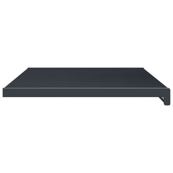 Fönsterbräda Anthracit med träådring 80 x 45 x 4,5 cm PVC