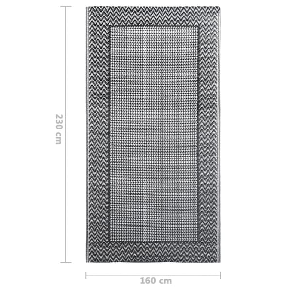 Utomhusmatta ARAKIL grå 160x230 cm PP