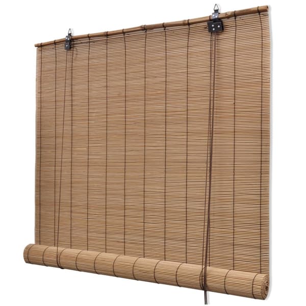 Rullgardin bambu 150x160 cm brun