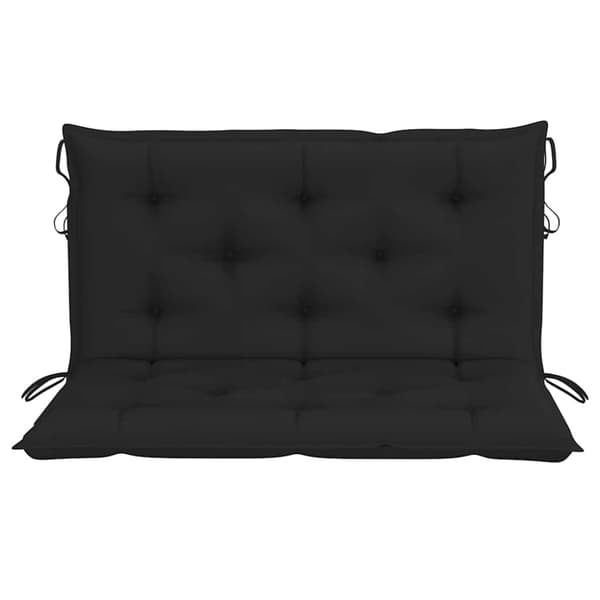 2-sits hammock med palmblad och dyna bambu 202 cm