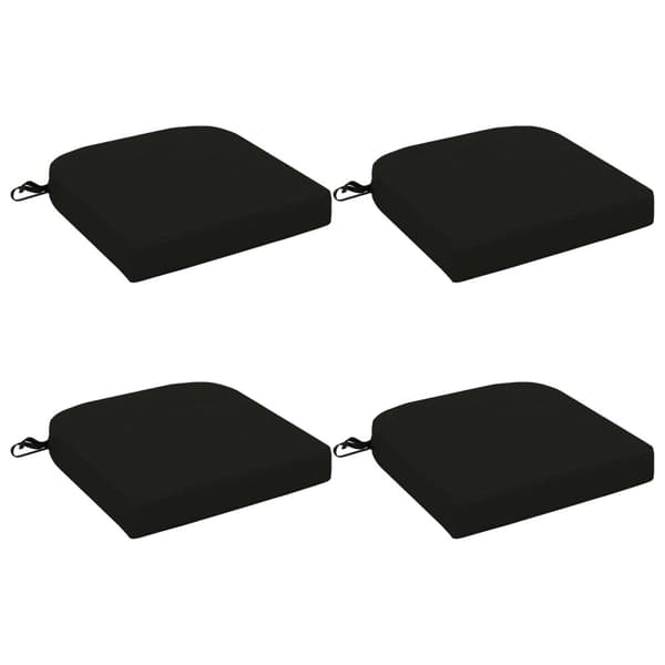 4-delade Sittkuddar SOEST 4 st 100% Polyester Svart