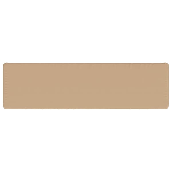 2-delade Bänk Kuddar VUGHT 2 st 100% Polyester Sand