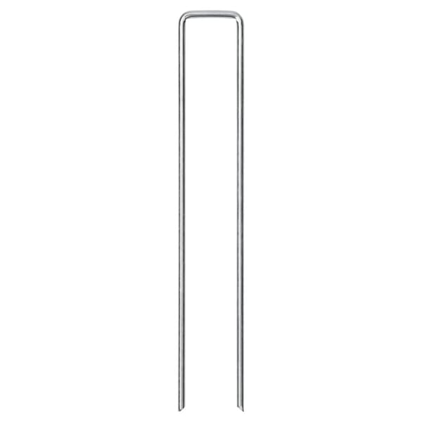 Markpinne U-format 50 st 20x4 cm galvaniserat stål