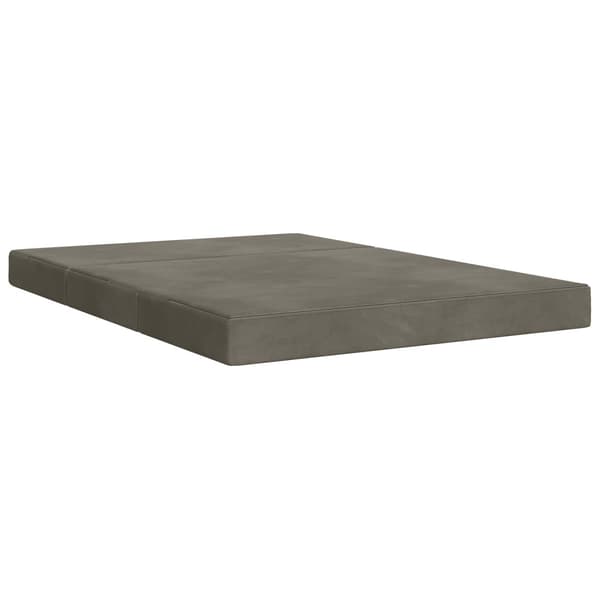 Fällbar Soffbed 120 x 67 x 45 cm Ljusgrå