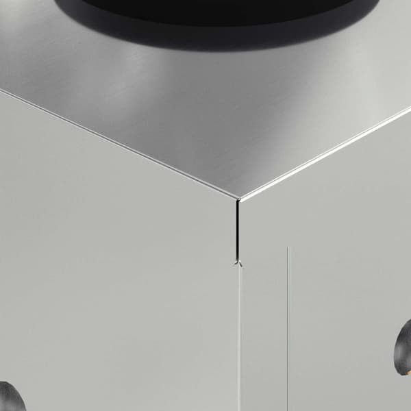 Solar LED Stig Ljus 2 pcs Rostig Galvaniserad