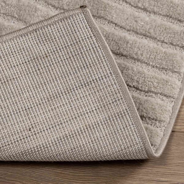 Områdesmattor Rektangulär GALATI Beige 170 x 120 cm Polyester