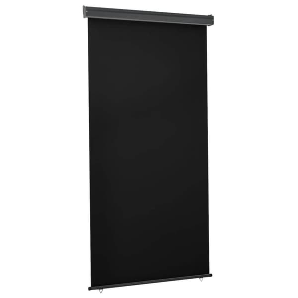 Balkongmarkis 125x250 cm svart