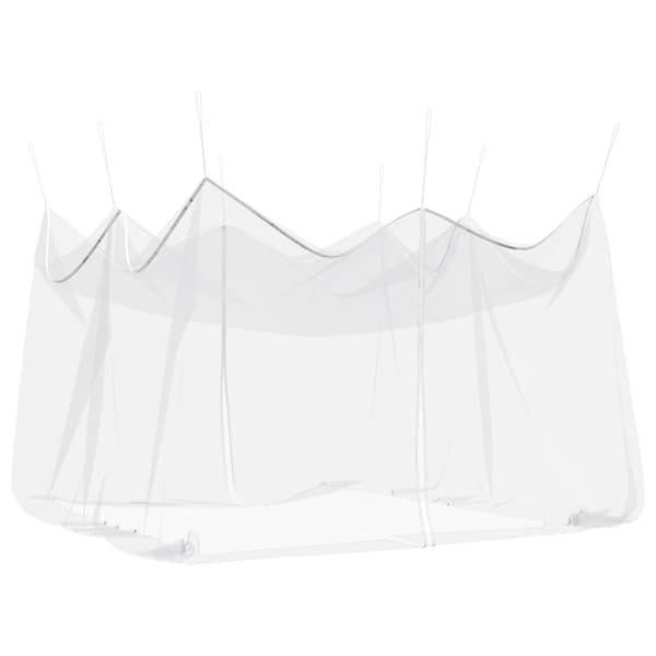 Trädgårdsmyggnät 156 Mesh Vit 4 x 4 x 2,5 m Polyester