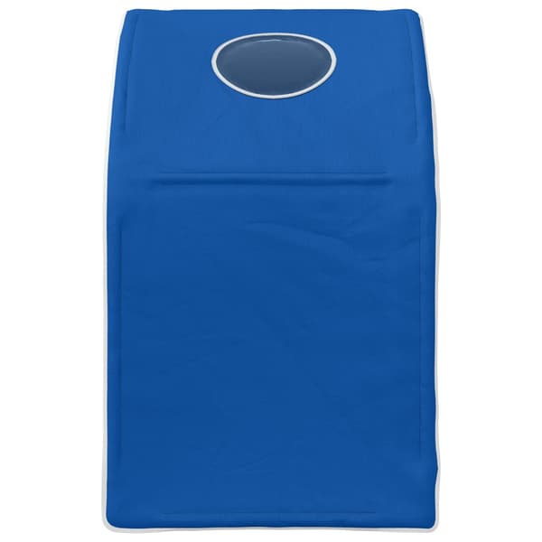 Sängtunnel 2 pcs Blå 211 x 52,5 x 2 cm Polyester