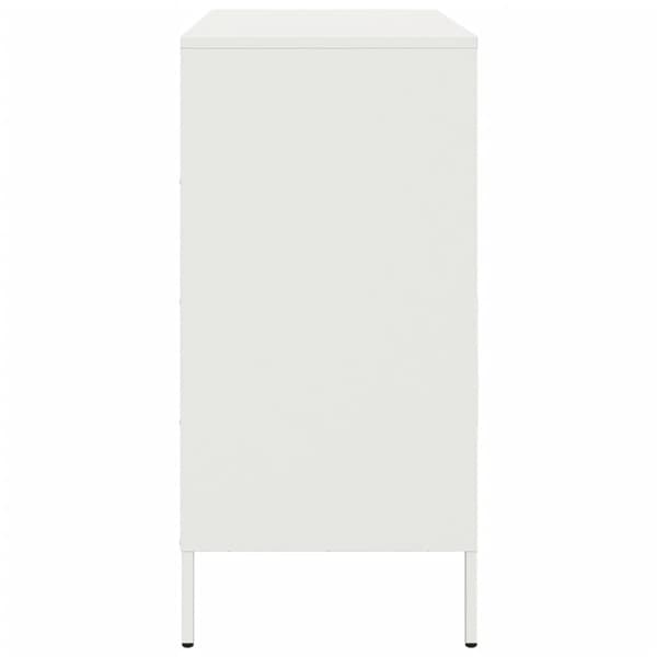 Skänk vit 68x39x79 cm stål