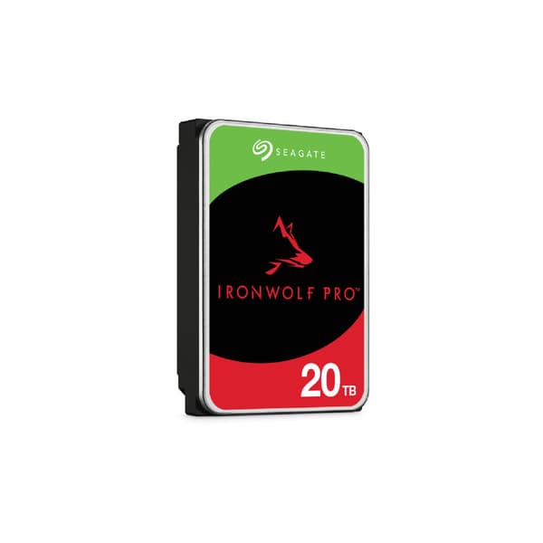 Seagate IronWolf Pro ST20000NT001 - hårddisk - 20 TB - SATA 6Gb/s
