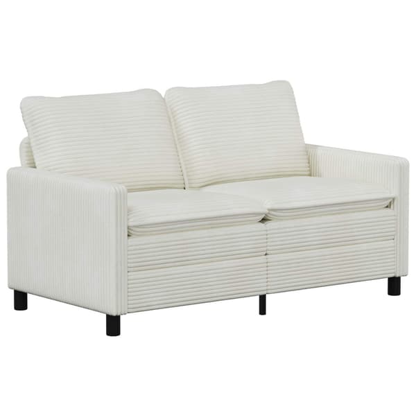 Soffa Gräddvit 156 x 81 x 87,5 cm Polyester