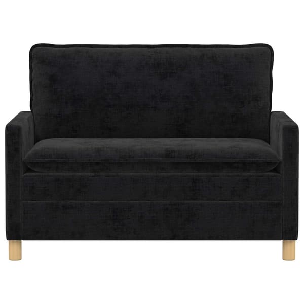 Soffa Svart 126 x 81 x 87,5 cm Polyester
