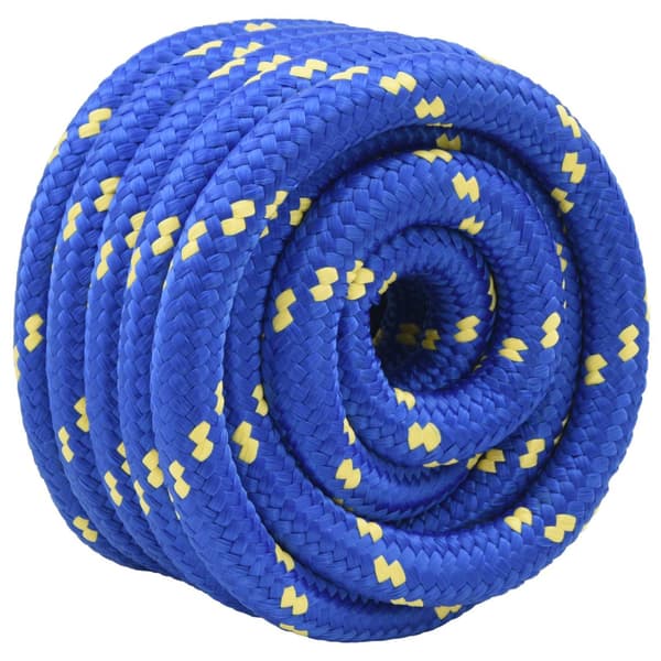 Båtsnöre 10 m 6 Blå PP