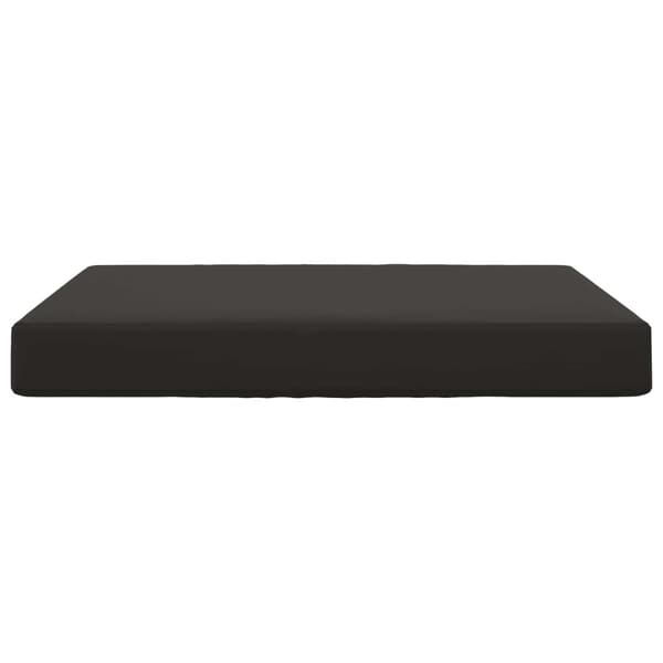 Utomhus Soffa Kudde Svart 80 x 80 x 8 cm Polyester