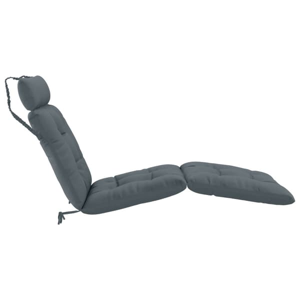 Solstol Kudde VIANEN 100% Polyester Blå 200 x 90 x 8 cm