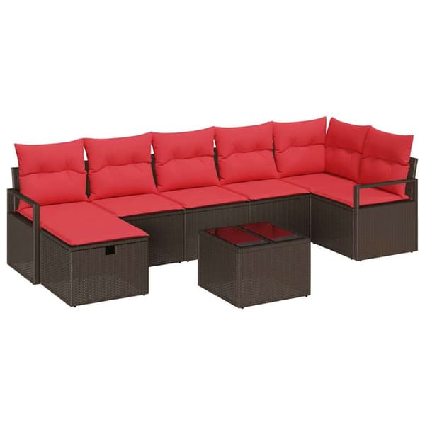Soffset med kudde 5 pcs konstrotting