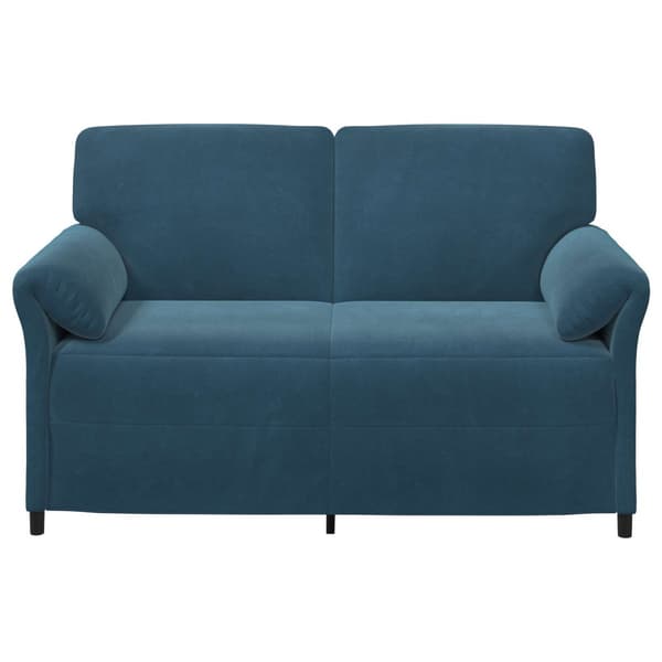 2-sits soffa Blå 158 x 83 x 95 cm Sammet