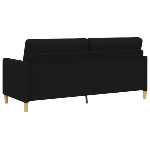 Soffa med förvaring Svart 192 x 78 x 87 cm Polyester