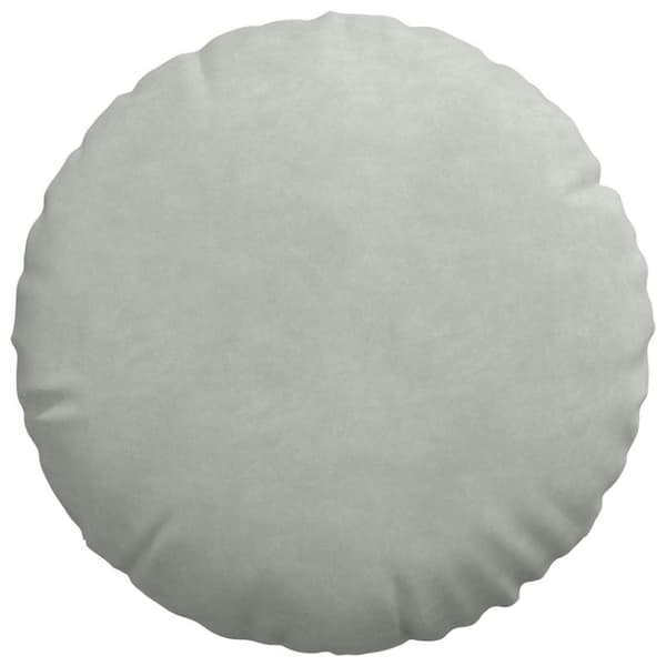 Sittkuddar 2 pcs Ljusgrå Ø 40 x 13 cm Sammet
