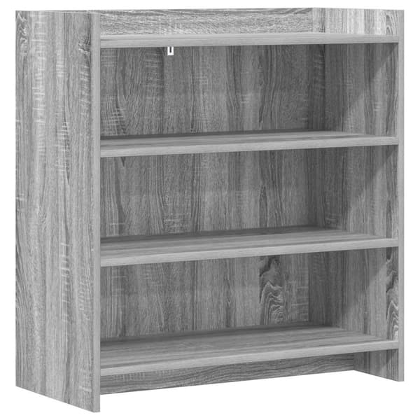 Sideboard Grå Sonoma 75 x 36 x 80 cm Konstruerat trä