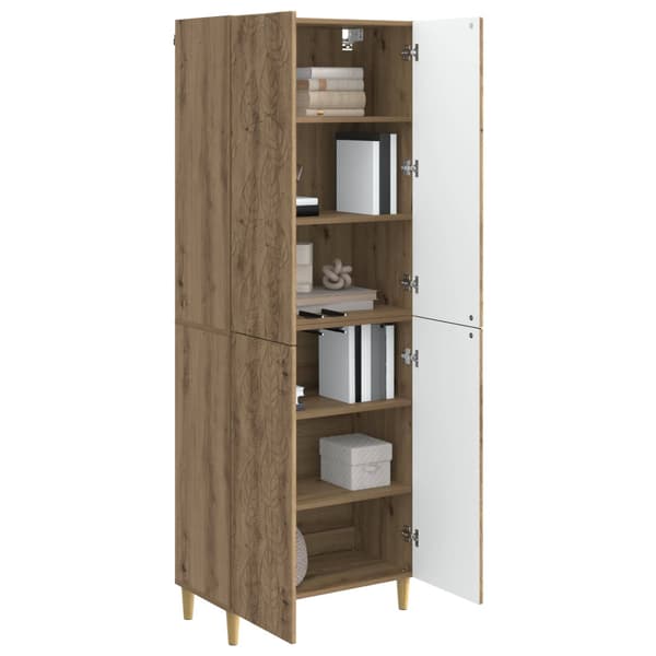Skåpset 2 pcs Artisan-ek Konstruerat trä