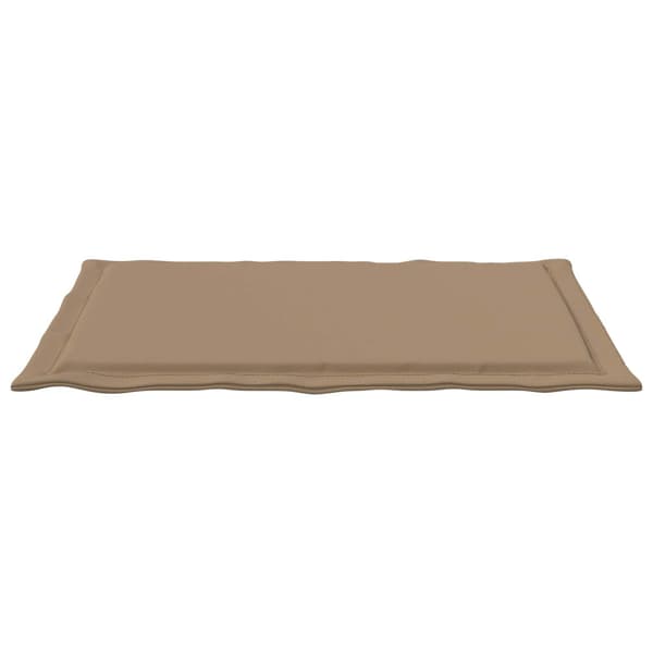 Sittkuddar 2 pcs Taupe 47 x 36 x 2 cm Polyester
