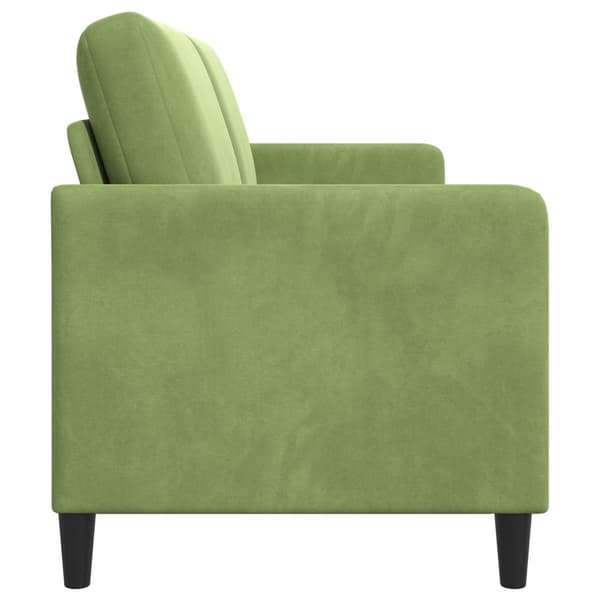 Soffa med förvaring Ljusgrön 172 x 78 x 87 cm Polyester