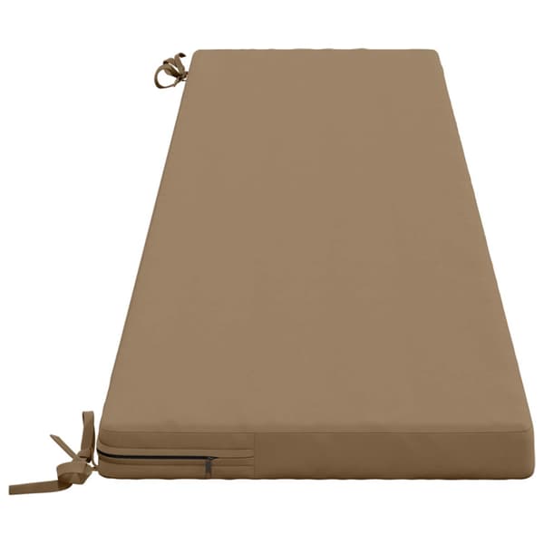 2-delade Bänk Kuddar SOEST 2 st 100% Polyester Taupe